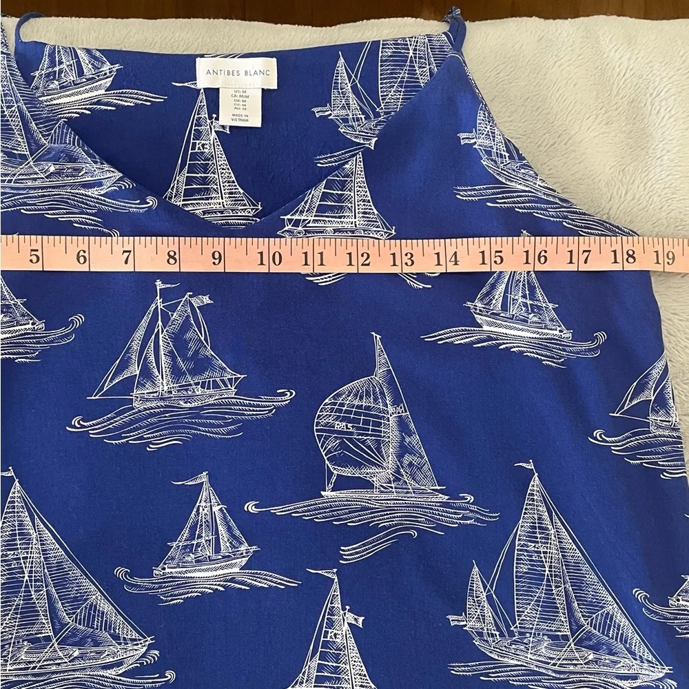 Antibes Blanc Sailboat Midi - Picture 8 of 9